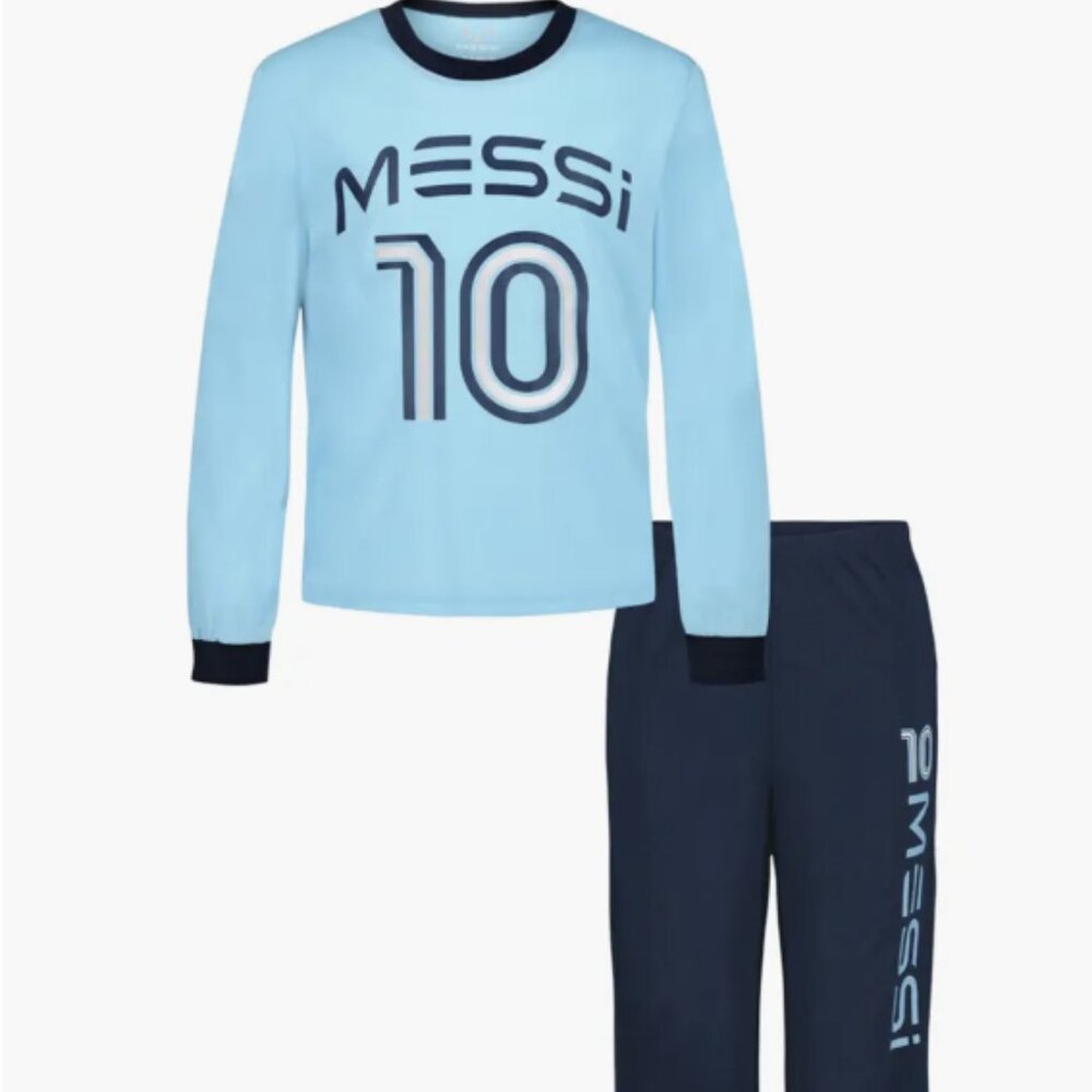 Messi Kids Long Sleeve T-Shirt & Joggers Set Size 6-7 yo